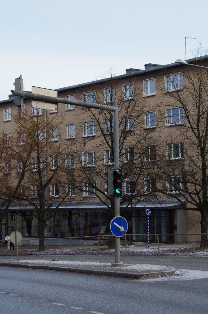 Tartu Private Clinic building Riia Street 60 rephoto
