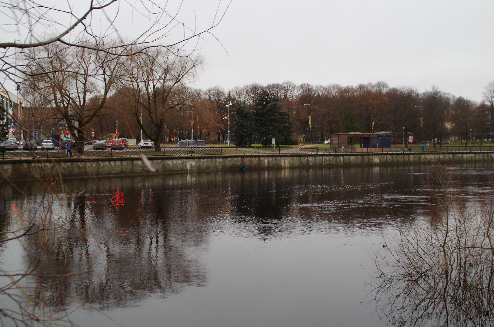 Tartu, view of the river. rephoto