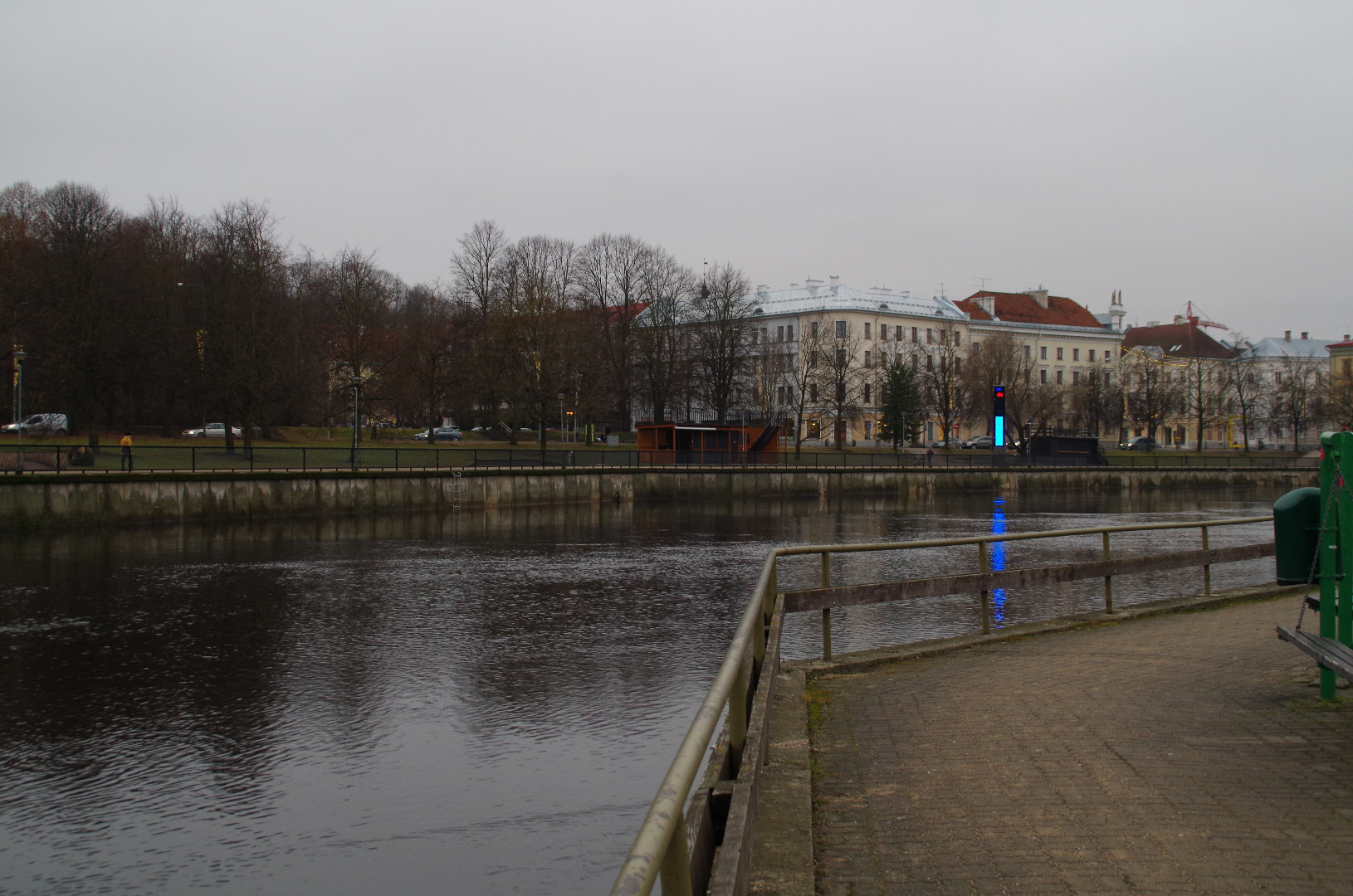 Tartu, view of the river. rephoto
