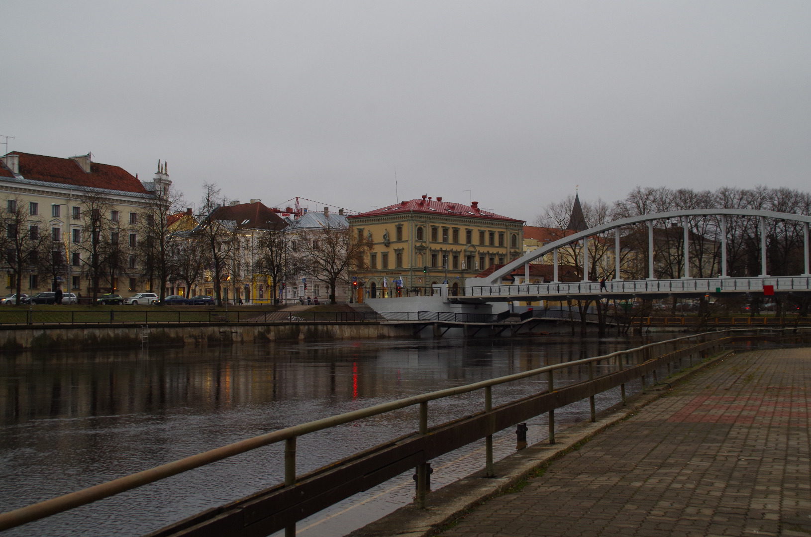 Spring Days of students 1992, in front of the boat rally Kaunas Emajõel rephoto