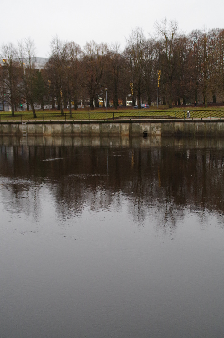 Spring Days of students 1992, in front of the boat rally Kaunas Emajõel rephoto