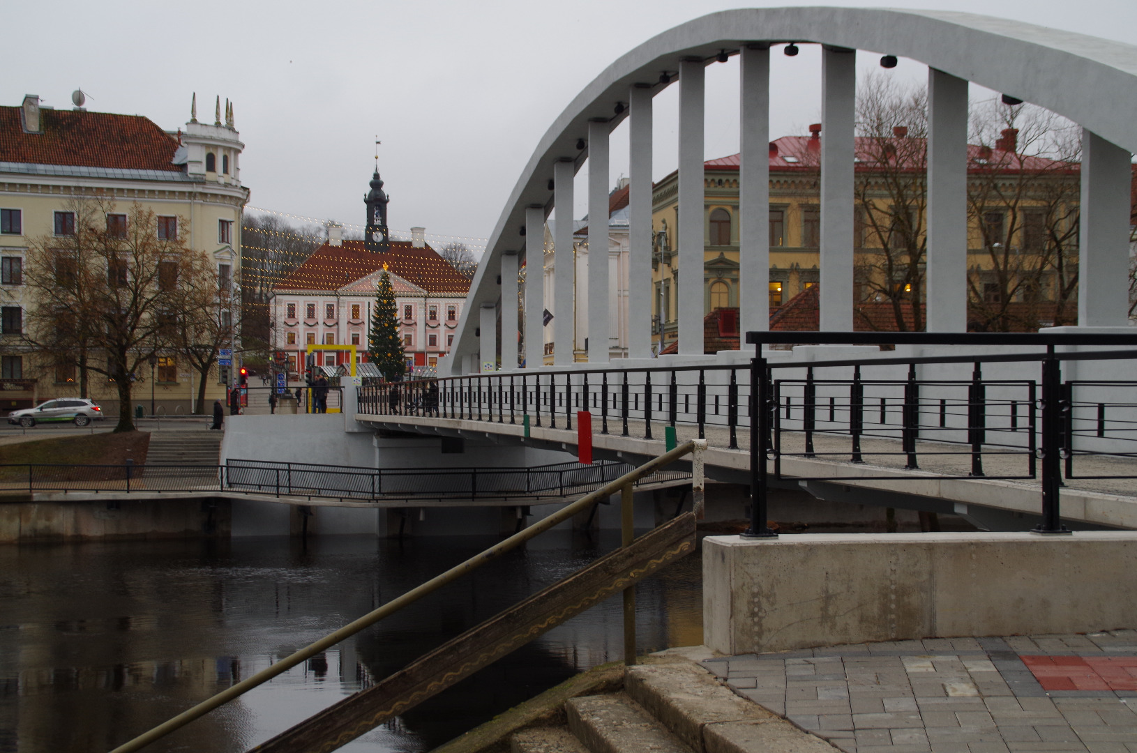 Stone sild in Tartu, view rephoto