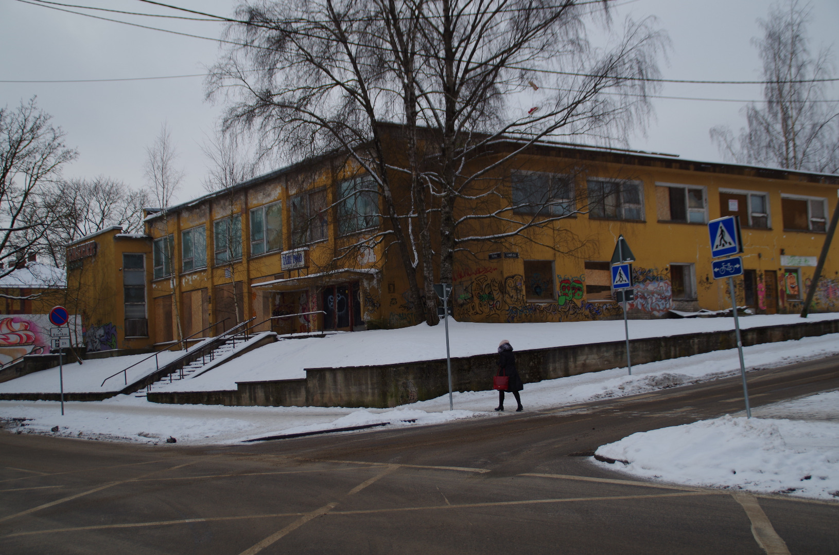 Restoran-söökla Kaseke (Tähe 19). Tartu, 1964. Foto K. Kriibi. rephoto