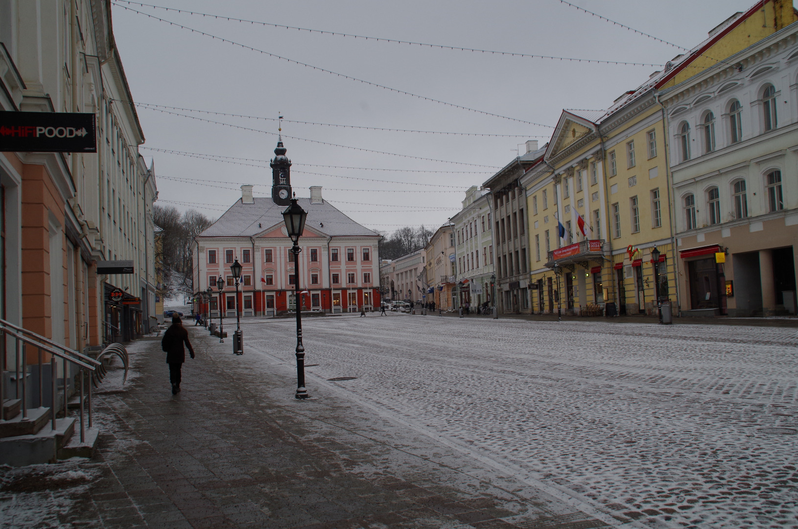 Tartu linnavaade. Raekoja plats. 1941.a. rephoto