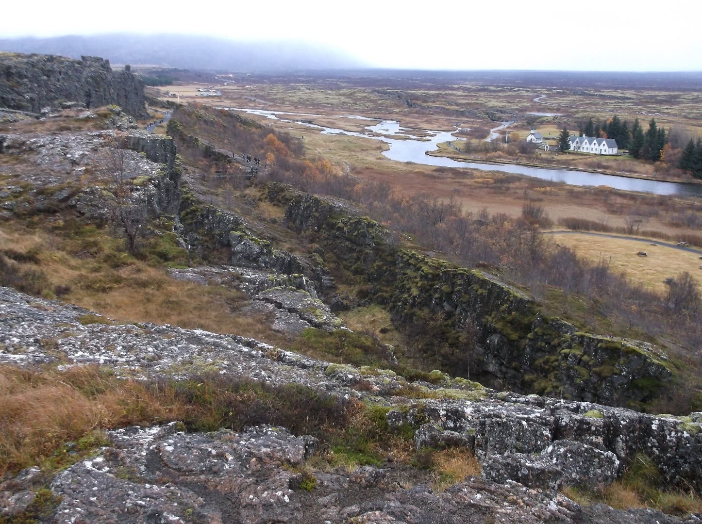 Thingvellir Church, Iceland rephoto