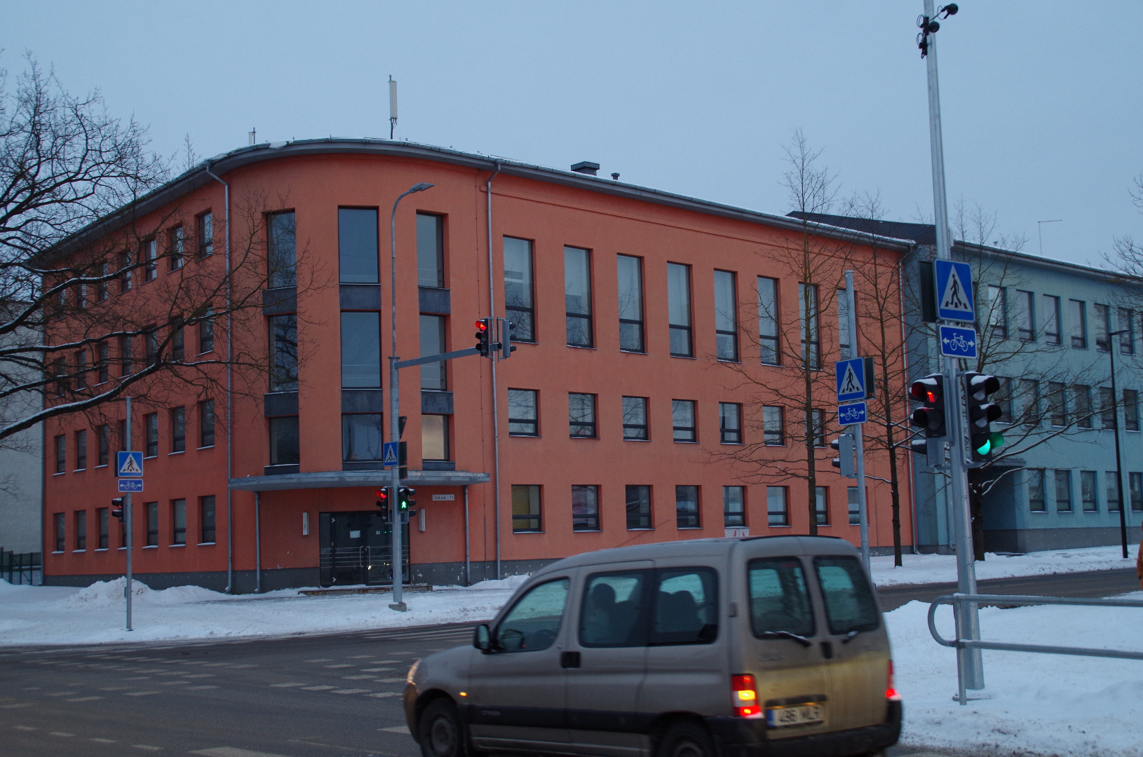 Vaade Tartu PTK tööstushoonele rephoto