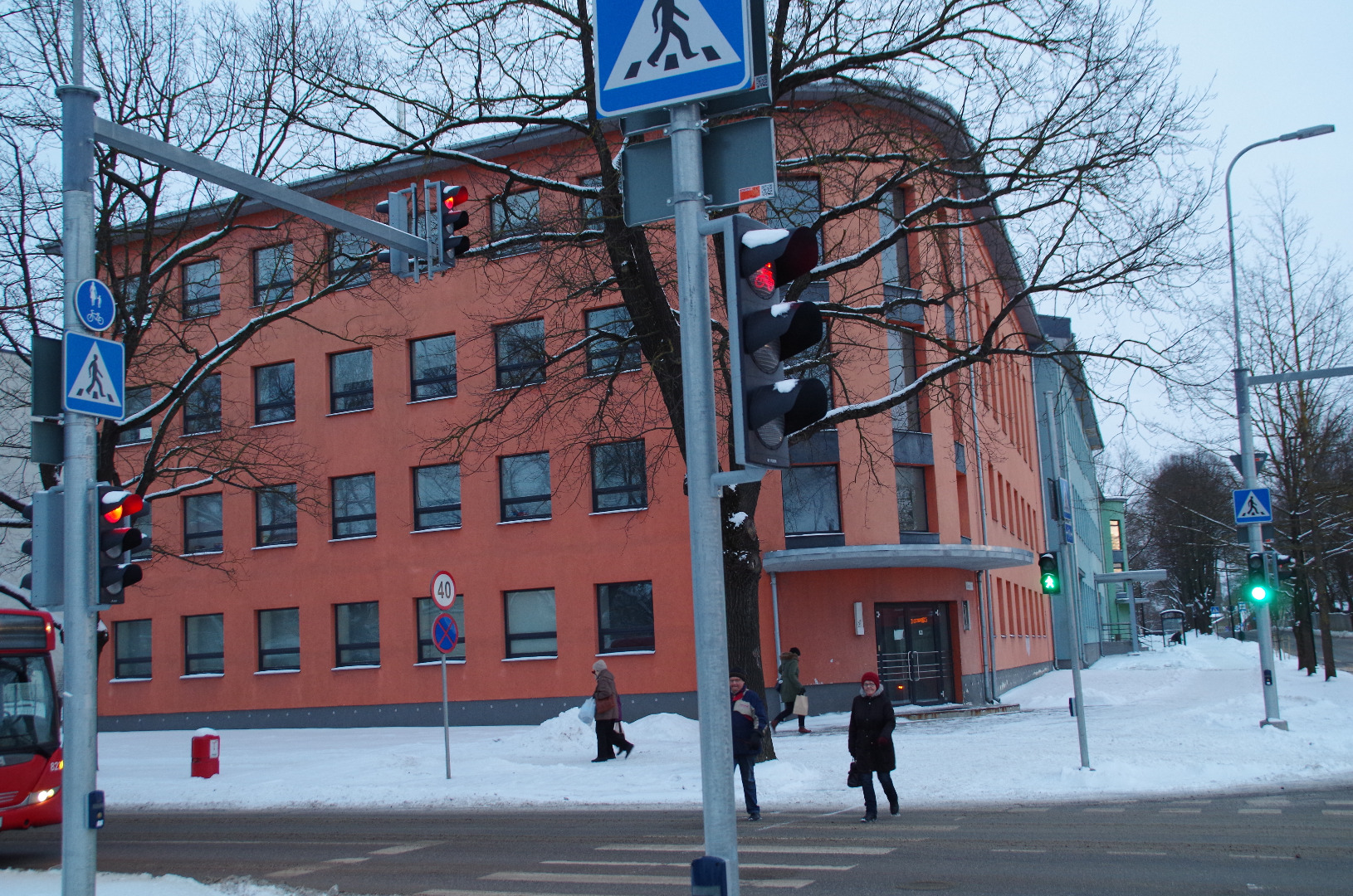 Administrative Building of the Tartu Milk Products Combination rephoto