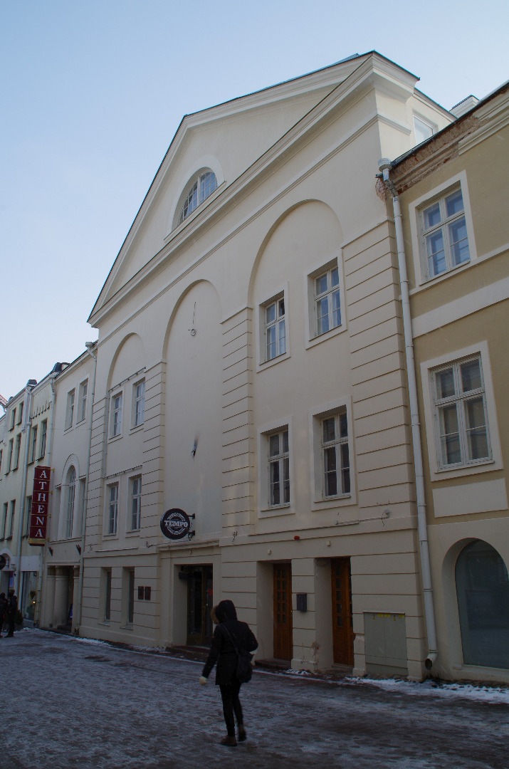 Tartu, Küütri 1. Restaurant "Volga" cinema "Athena". rephoto