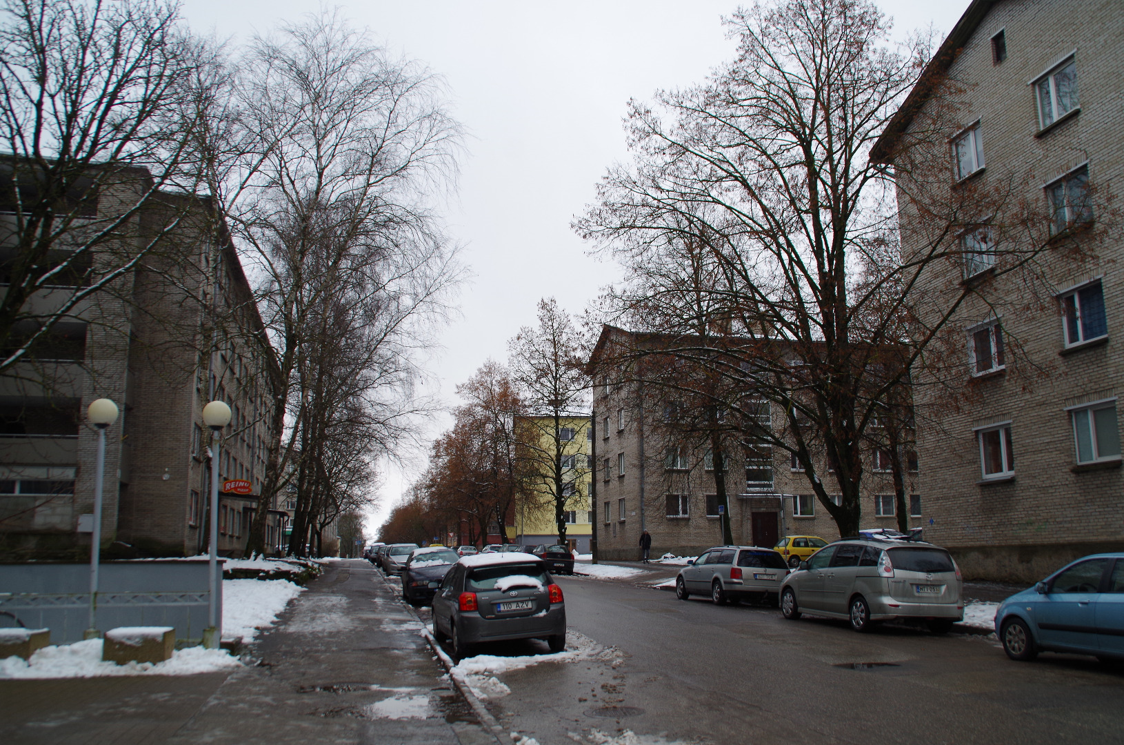 Tartu linnavaade. Tiigi tn varemed. 1944.a. rephoto