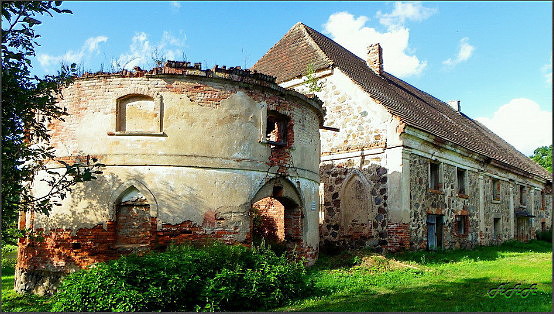 Kaagvere Manor beer house, 19th century. rephoto