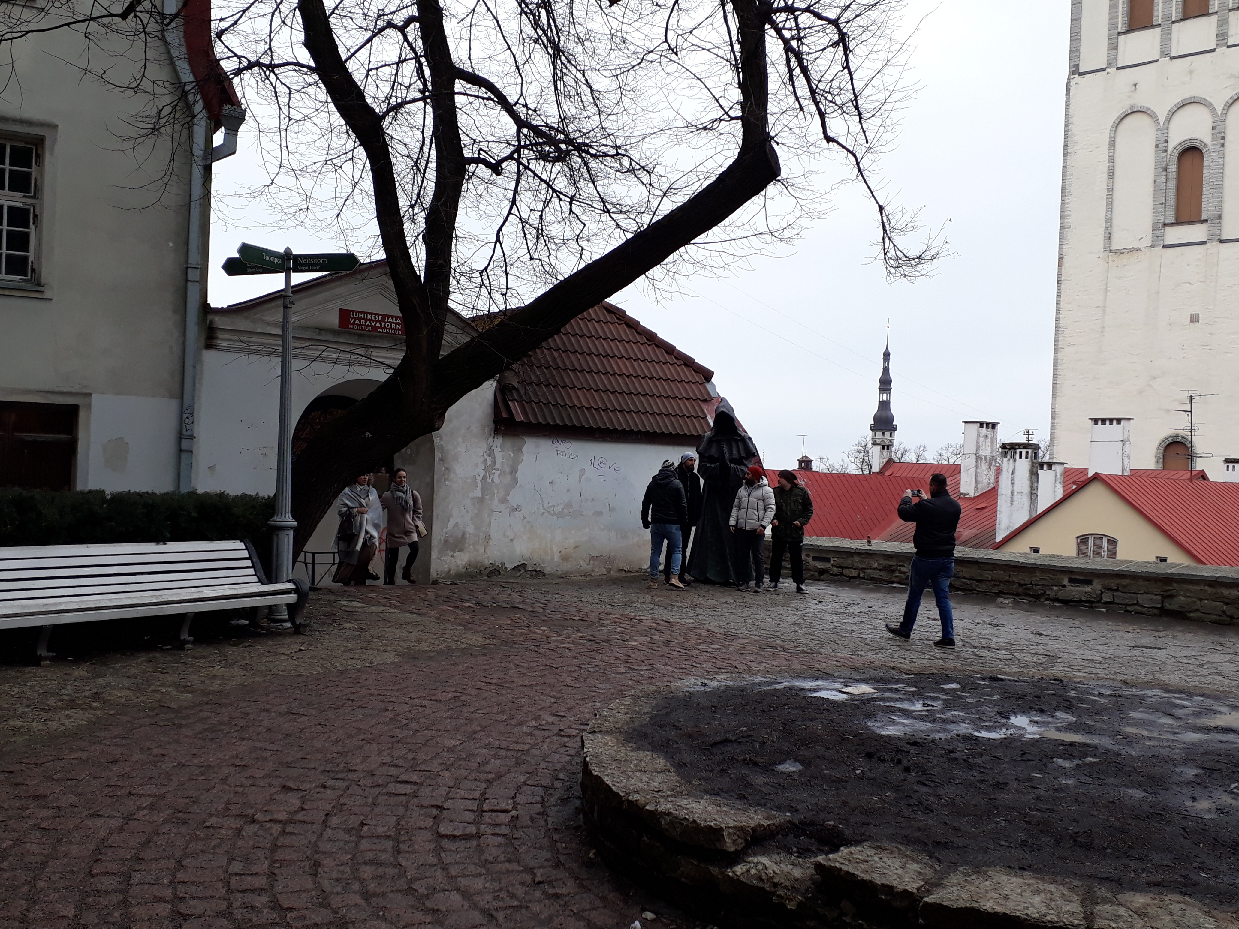 Tallinn, Limani aed talvel. rephoto