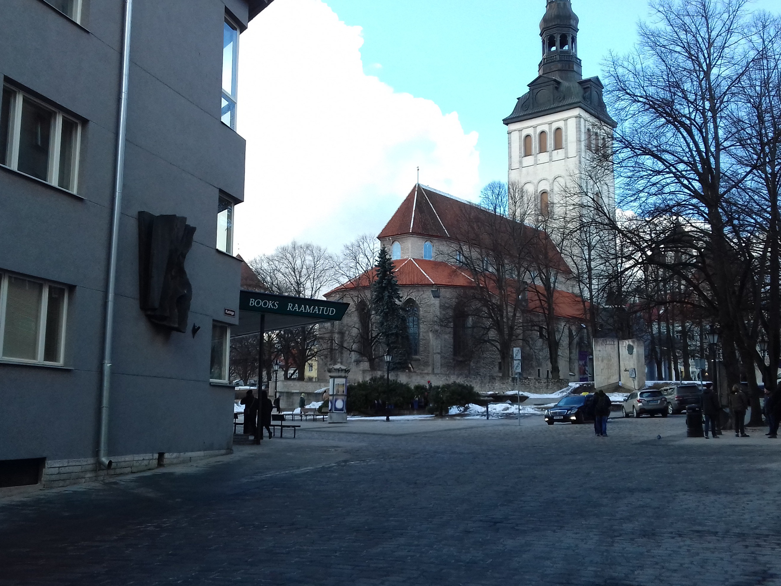 Tallinn. Niguliste Church rephoto