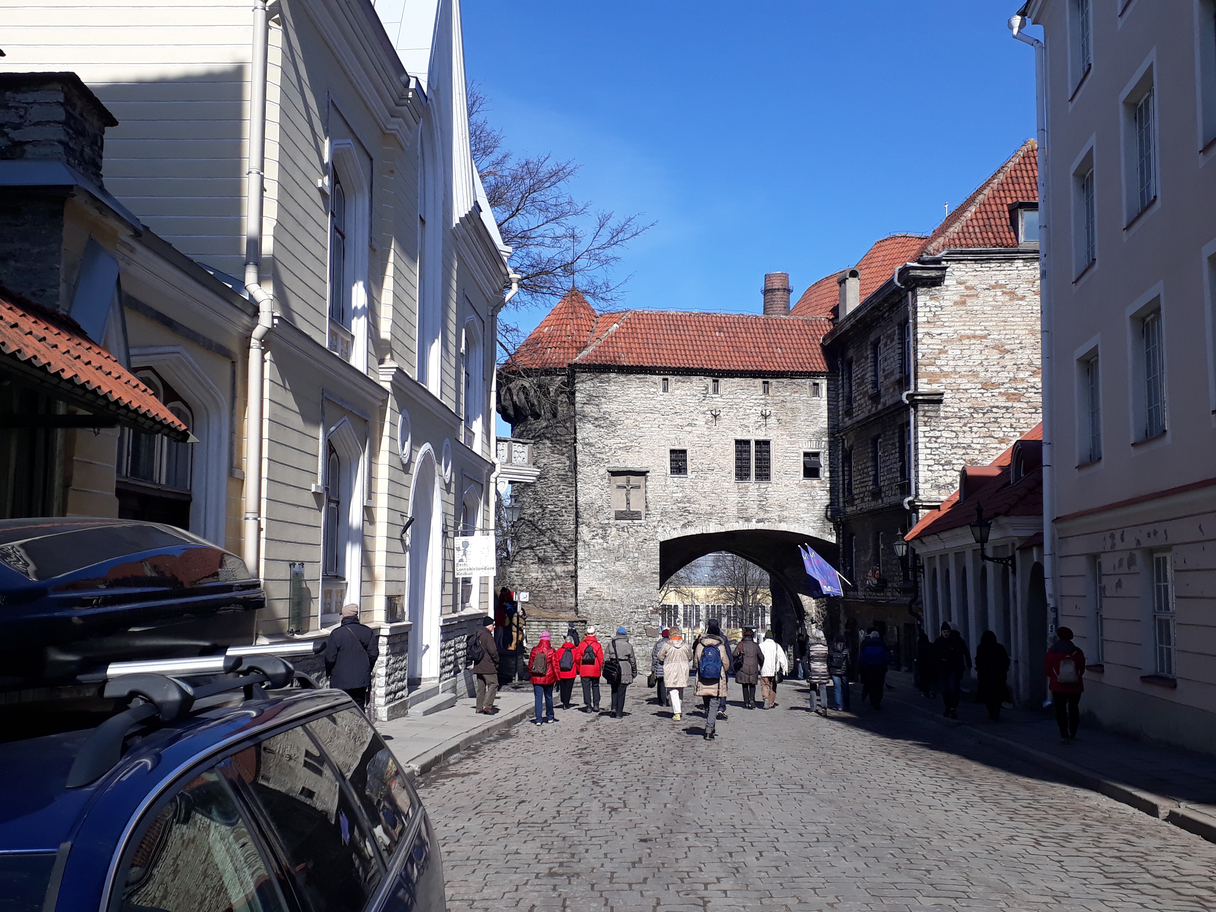 Tallinn. Big Beach Gate rephoto