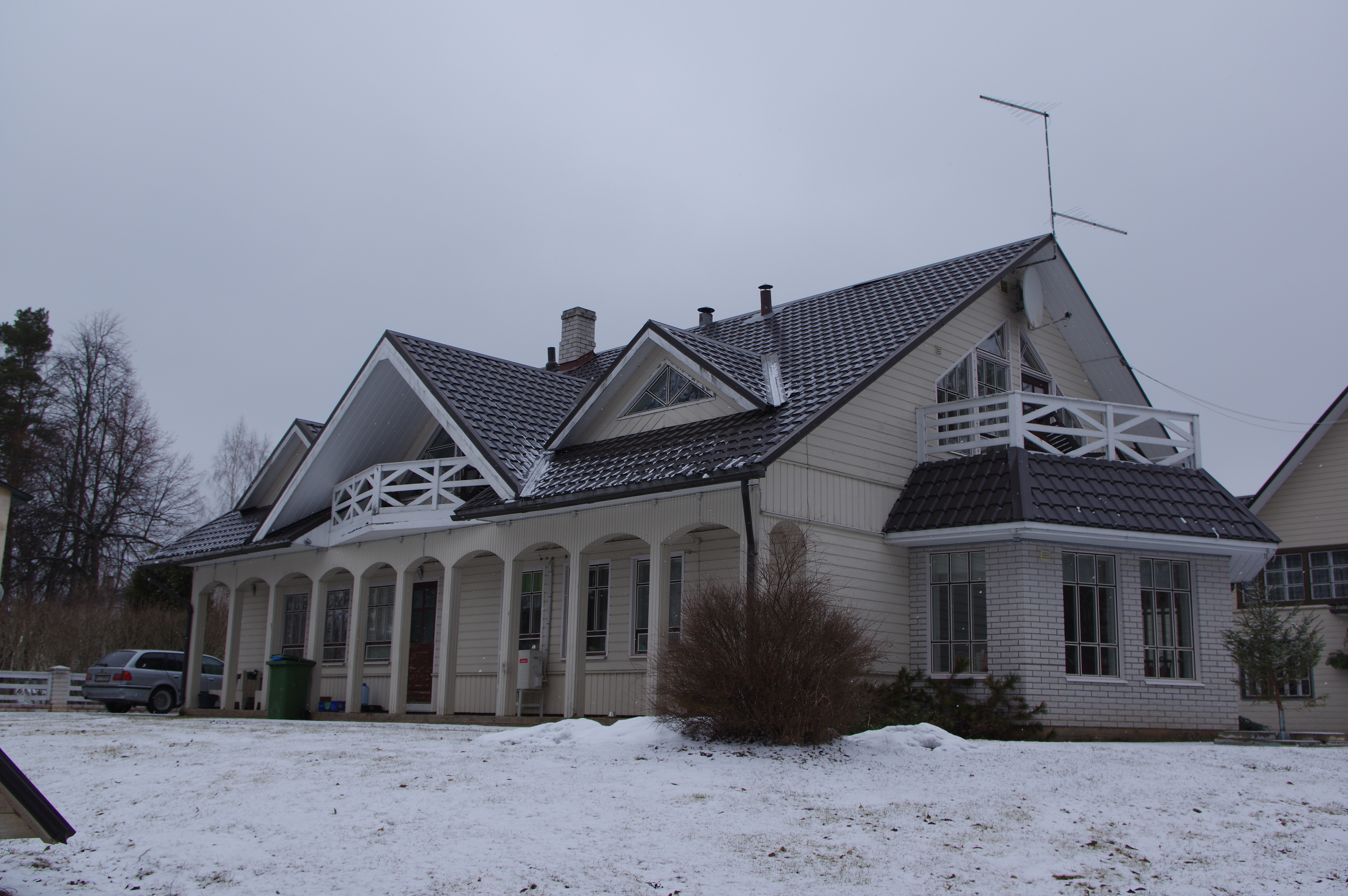 Värska vana vesimudaravila enne rekonstrueerimist, eestvaade rephoto