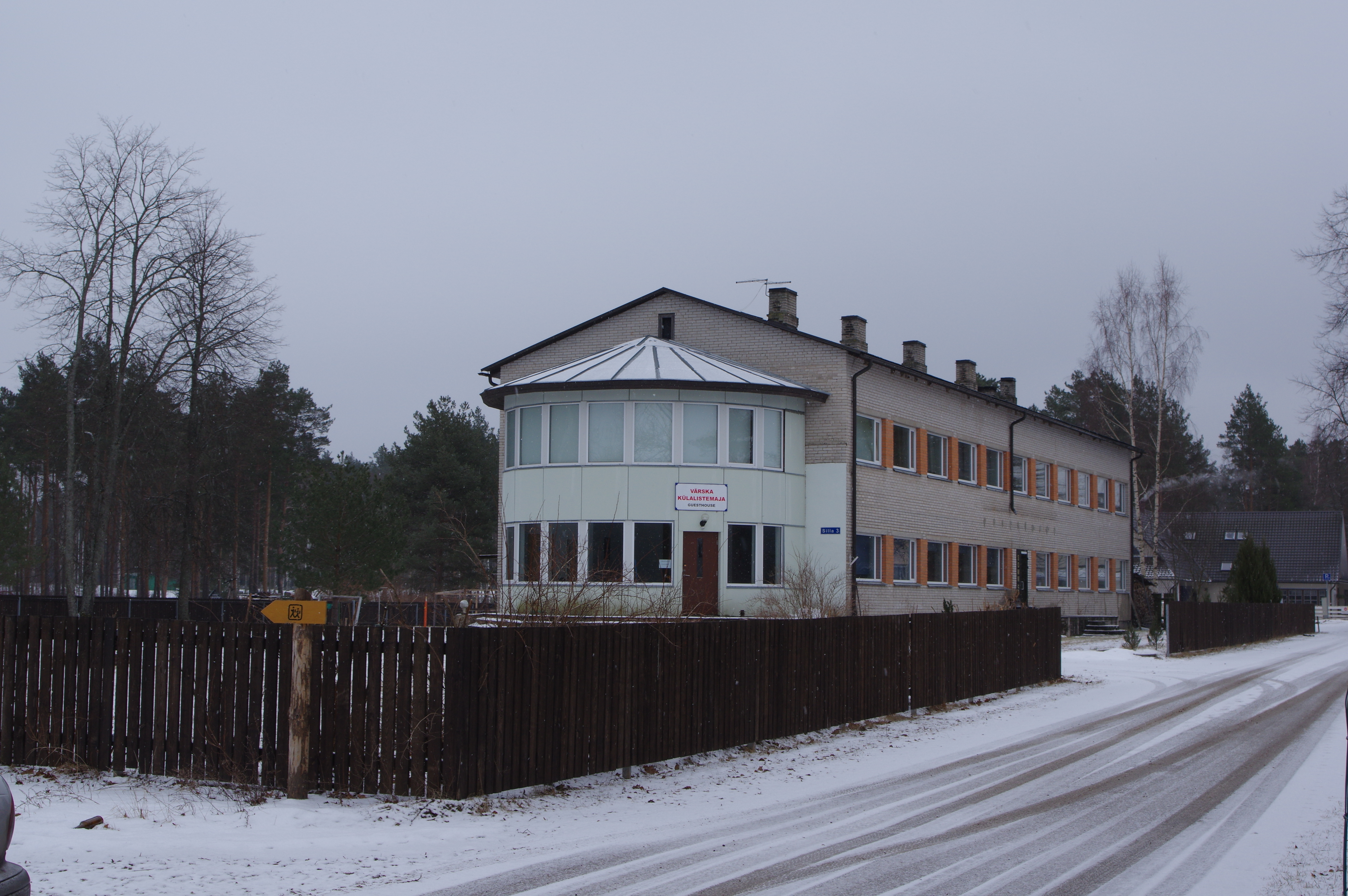 Värska vana koolimaja. rephoto