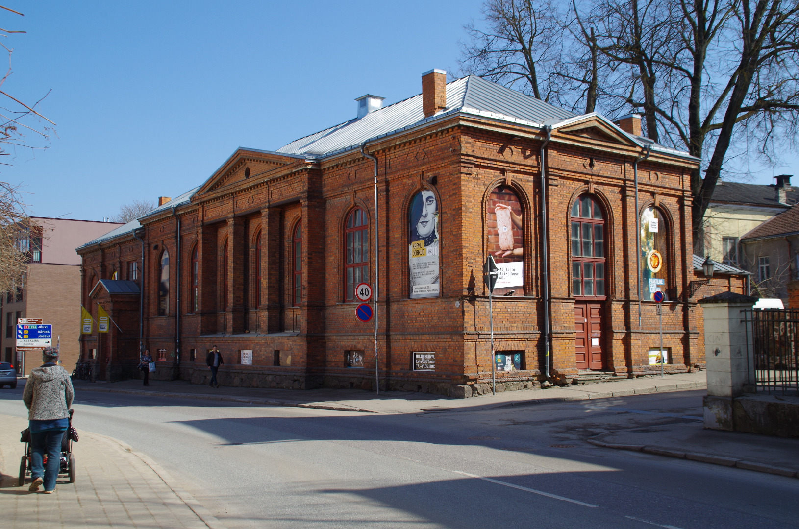 Laia ja Magasini t nurk: võimla. Tartu, 1900-1915. rephoto