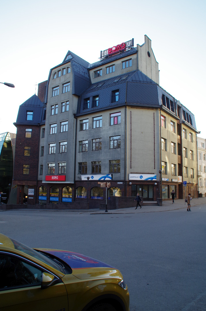 ERA panga hoone, vaade. Arhitektid Enn Lüüs, T. Eharand, Tiina Soans rephoto