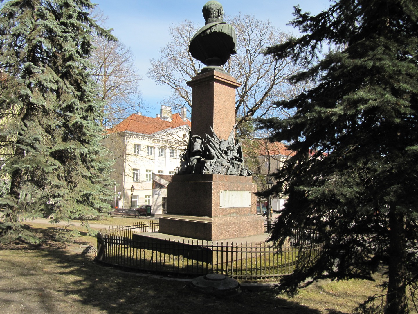 Barclay de Tolly mälestussammas, Tartu rephoto