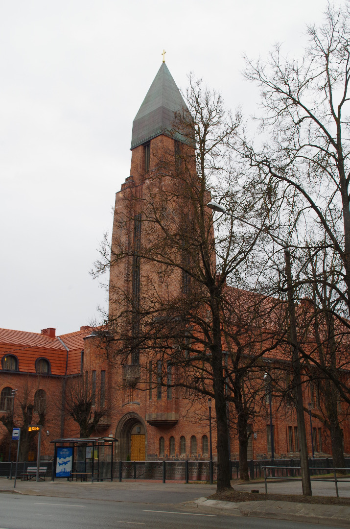 Paulus Church on Riga Street rephoto