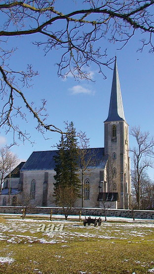 Nissi kirik, vaade põhjast rephoto