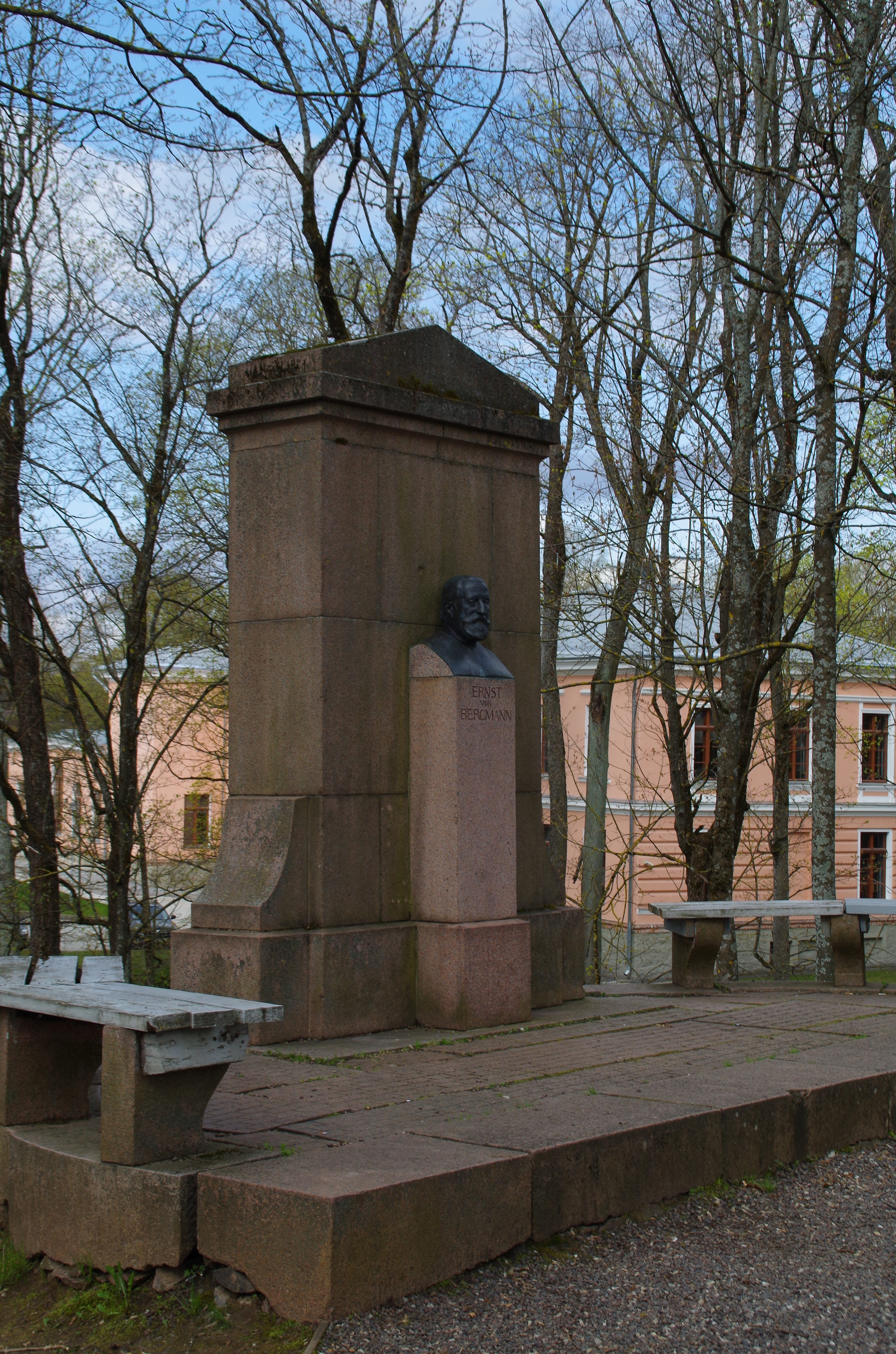 Tartu Estonia : Ernst Bergmann ' Memorial Stadium rephoto