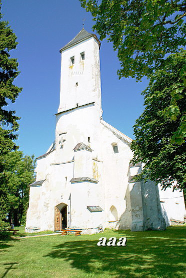 Outdoor view of the Church of Harju-Risti from SW rephoto