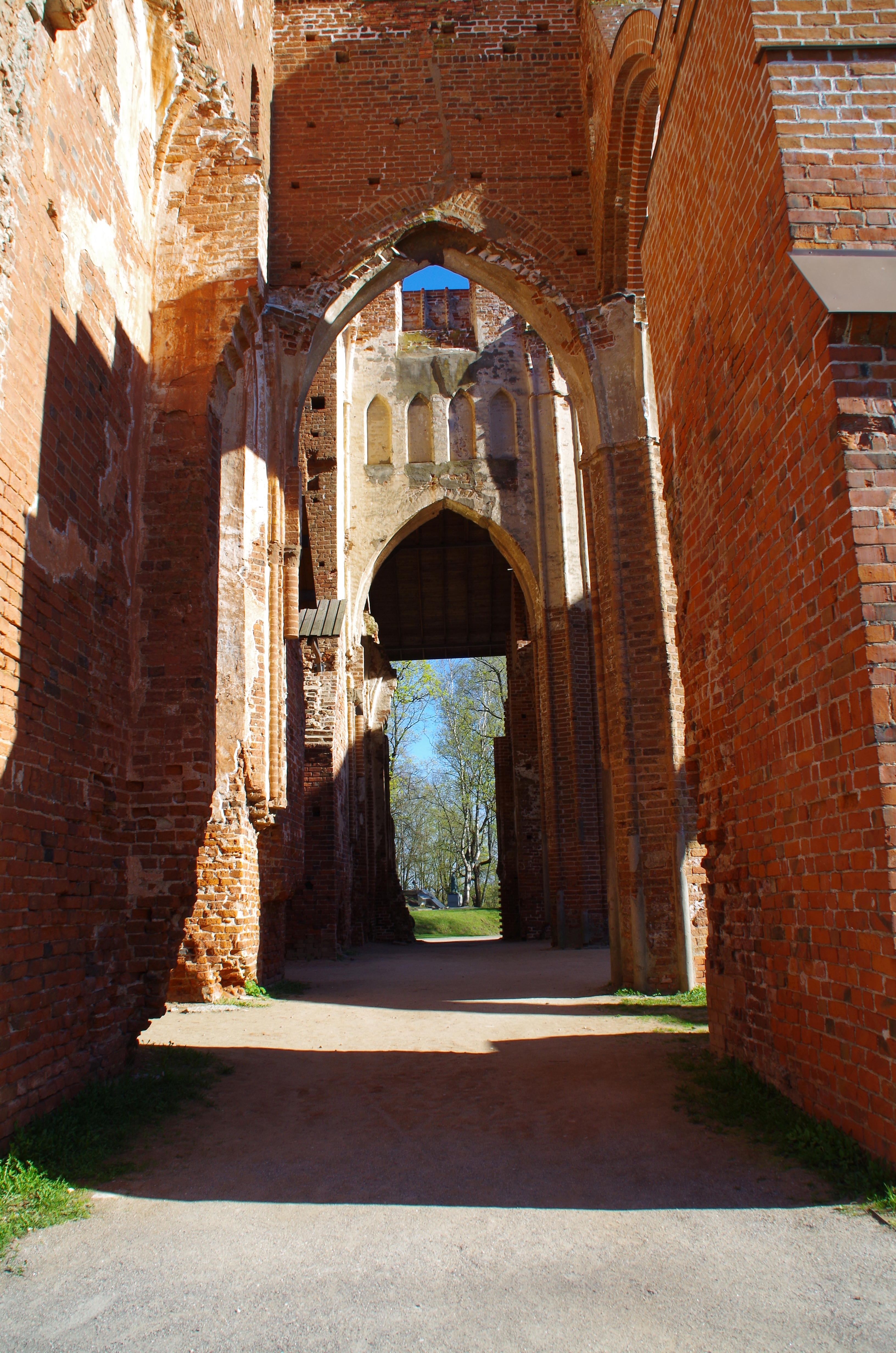 Tartu, Toomkirik ruins 1913 rephoto