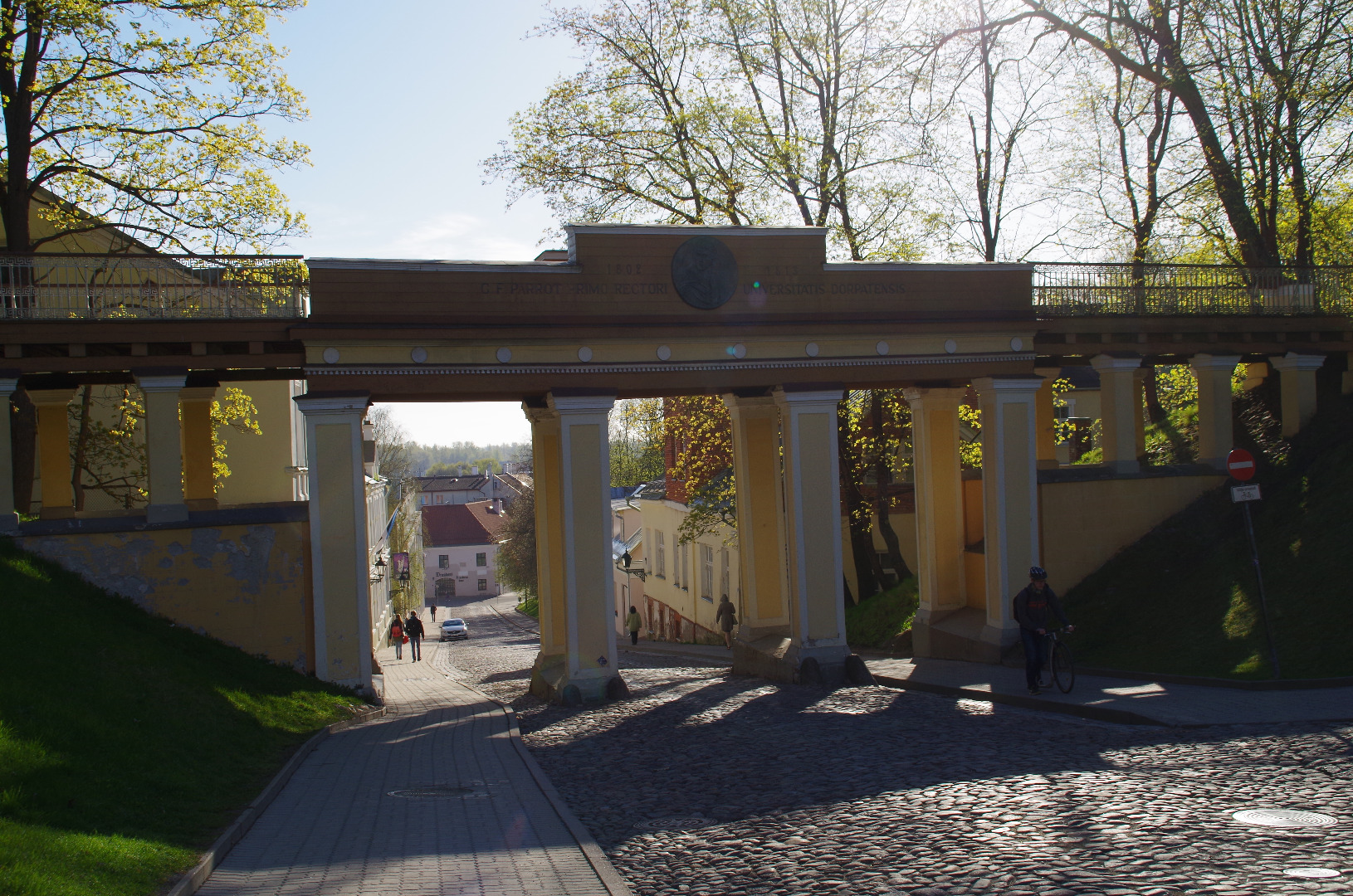 Tartu linnavaade. Inglisild Toomemäel. 1941.a. rephoto