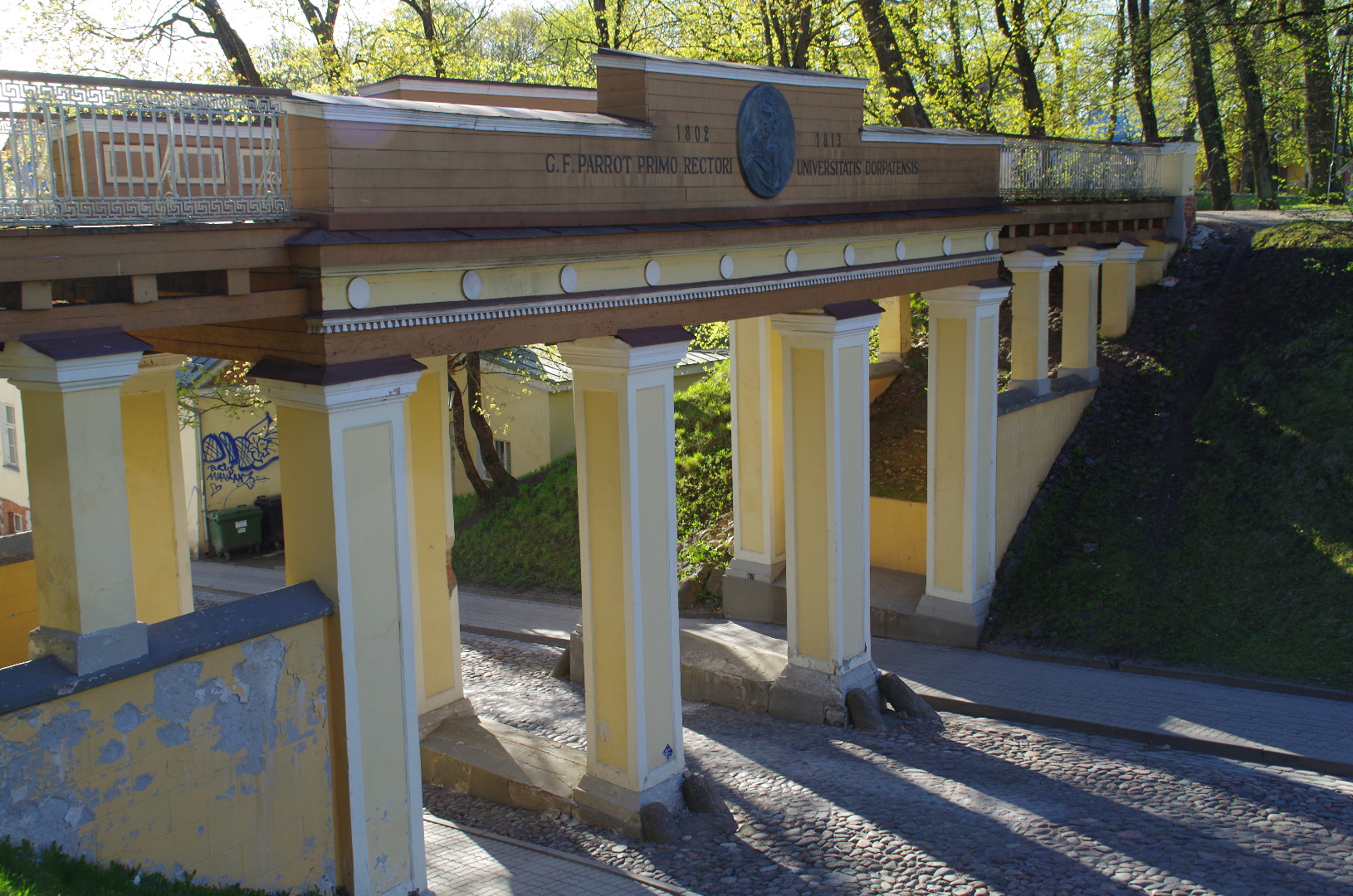 Estonia : Tartu English sild = the English bridge rephoto