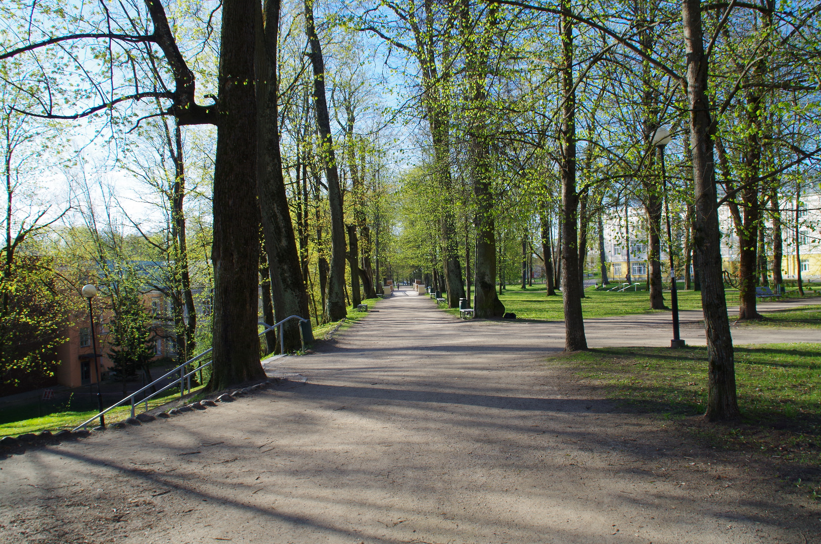 Allee Toomemäel, Background English bridge rephoto
