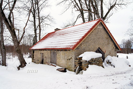 Next buildings of Hatu Manor Harju County Padise County Hatu village rephoto