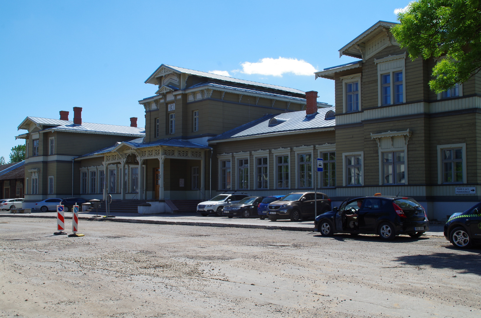 Tartu raudteejaam, 1905-1915. rephoto