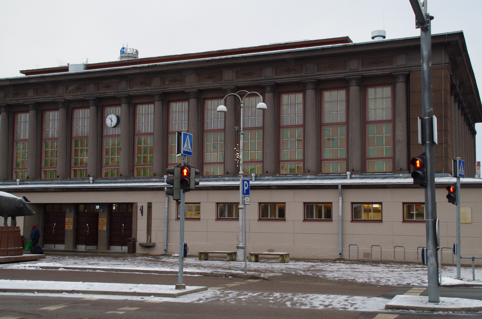 Tartu turuhoone ehitamine, 1936. rephoto