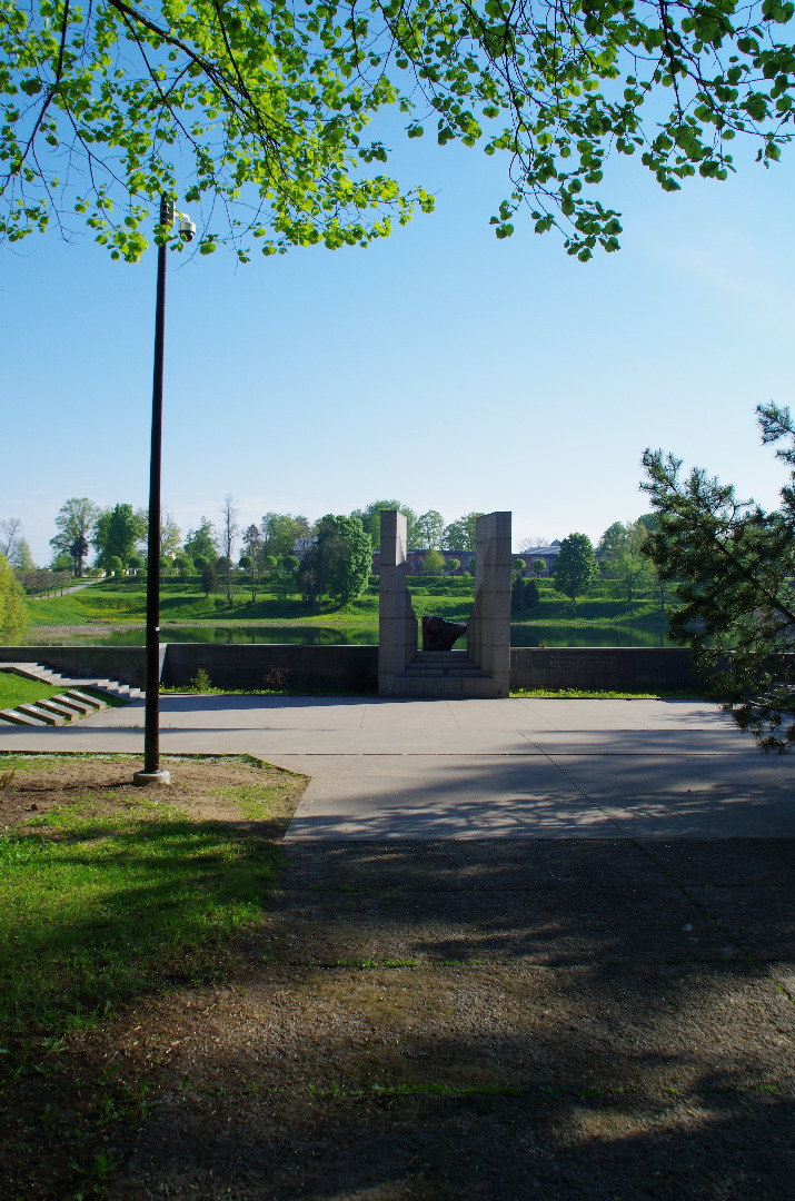 Tartu, view of Radio Castle. rephoto