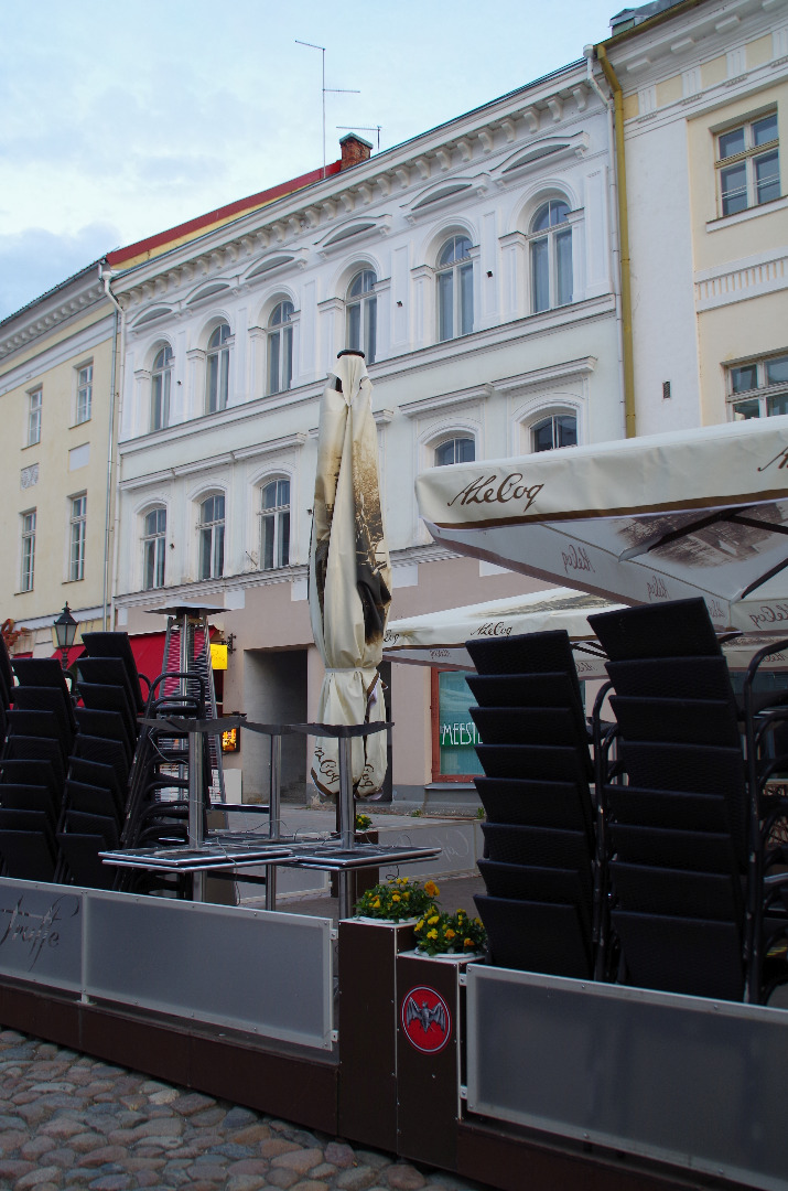 Raekoja plats 14. Tartu, 1975. rephoto