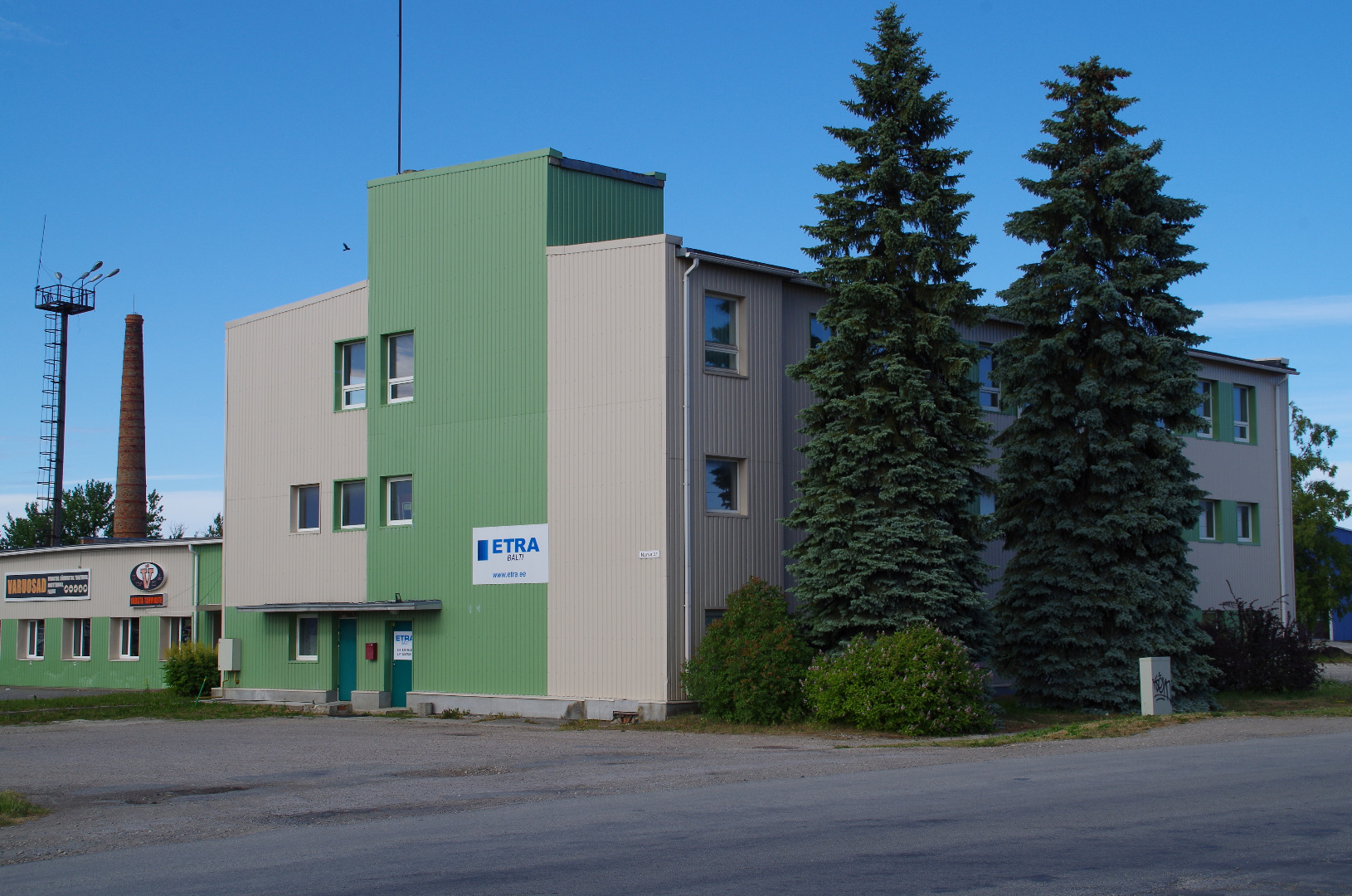 Tehase Norma Rakvere tsehhi ehitus rephoto