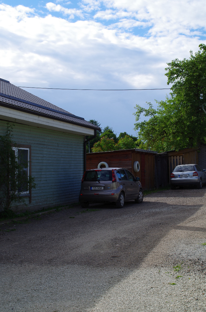 Rakvere linna haigemaja hoovis rephoto