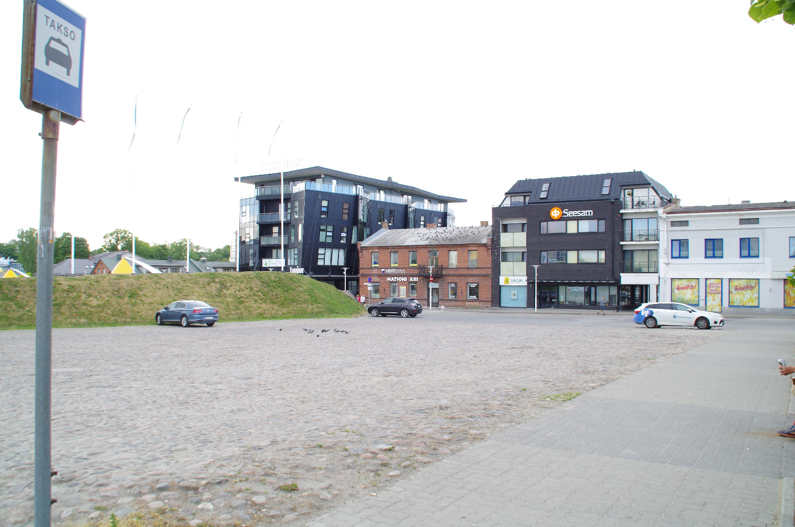 Rakvere. Munakivisillutise uuendamine Turuplatsil rephoto