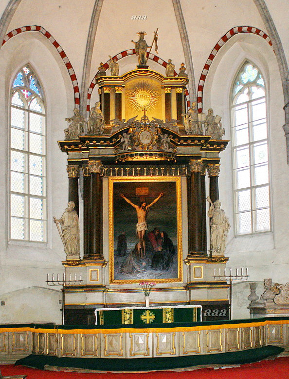Tallinn, Toomkirik, altar. rephoto