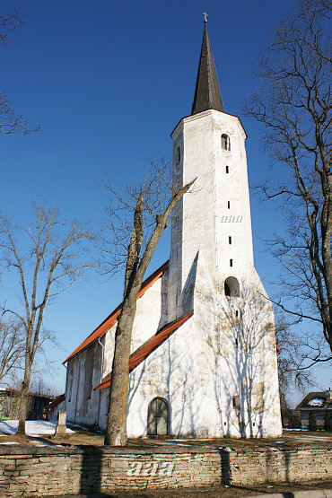 Haljala kirik, tornivaade. rephoto