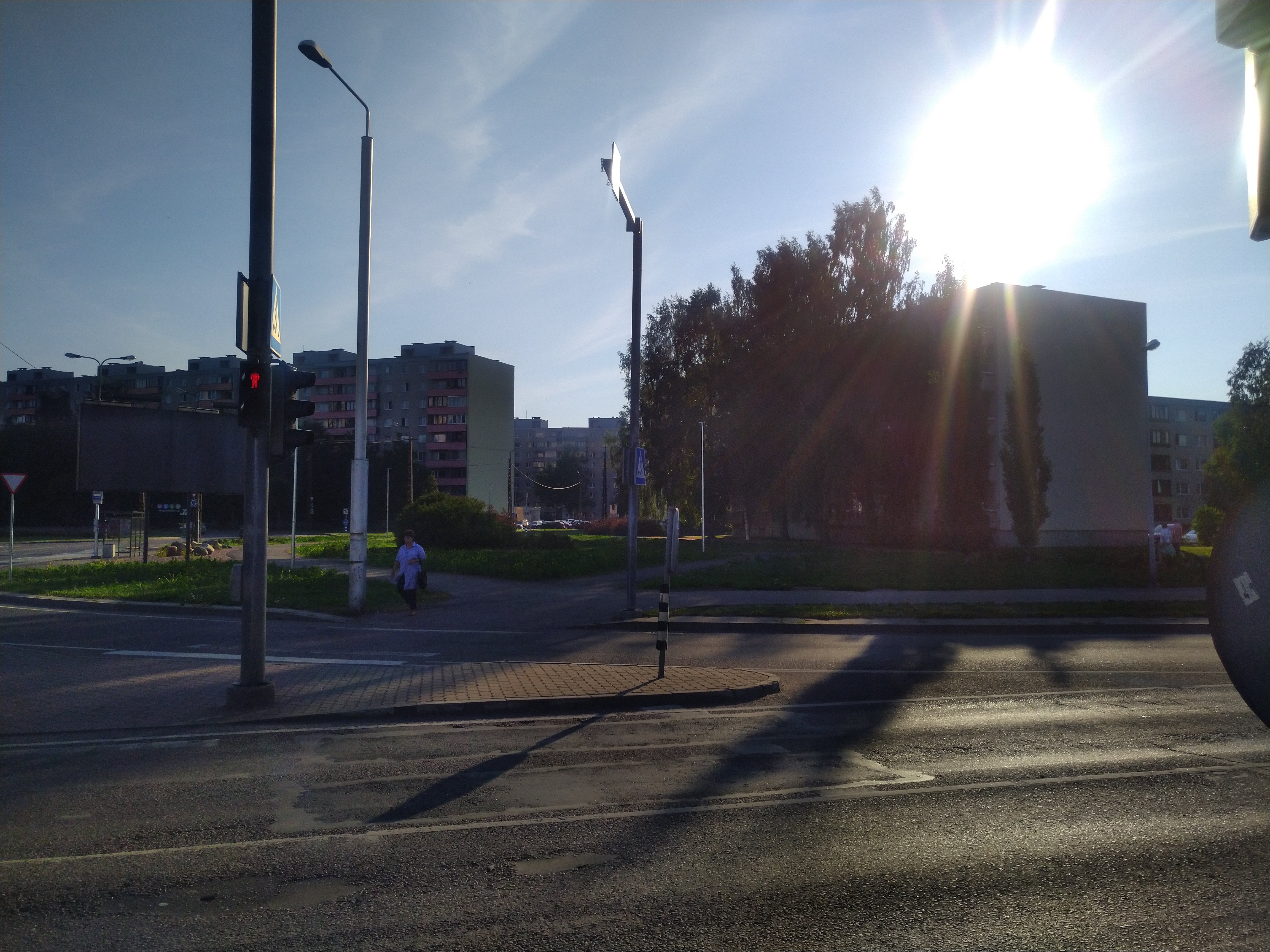 Väike- Õismäe, view of the building and the surroundings in the finishing stage rephoto