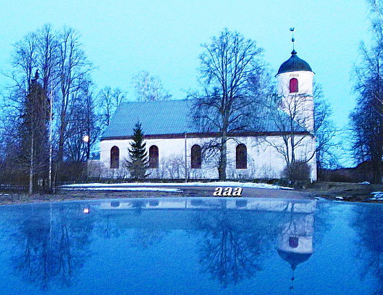 Kodavere Mihkli kirik, vaade põhjast rephoto