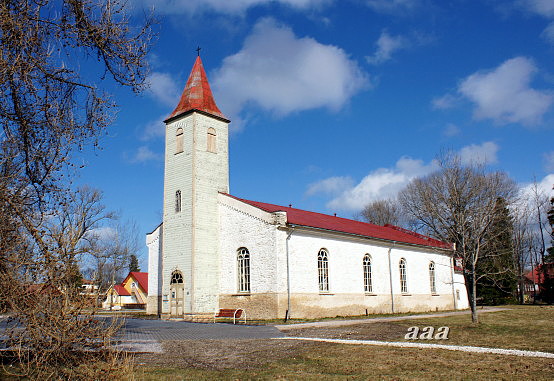 Kärdla Crossing Church of John (built in 1861-63) rephoto