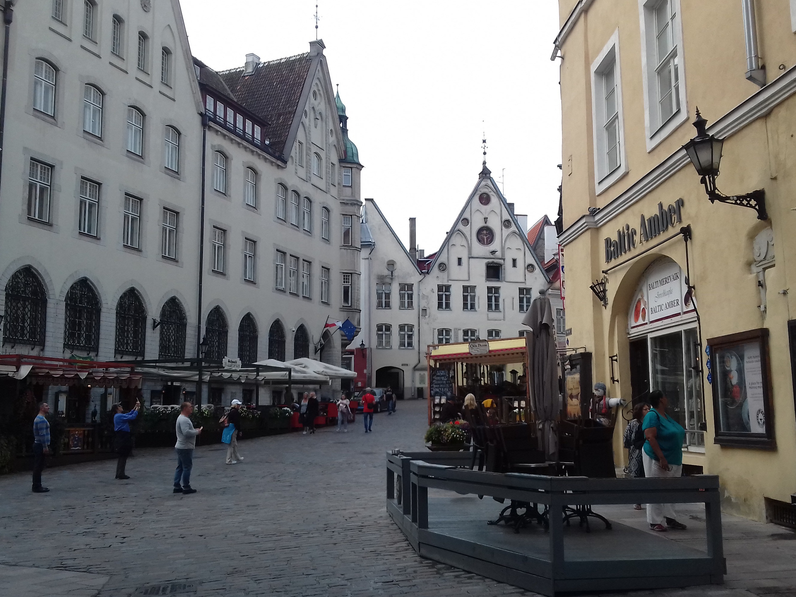 View of the city centre of Tallinn rephoto