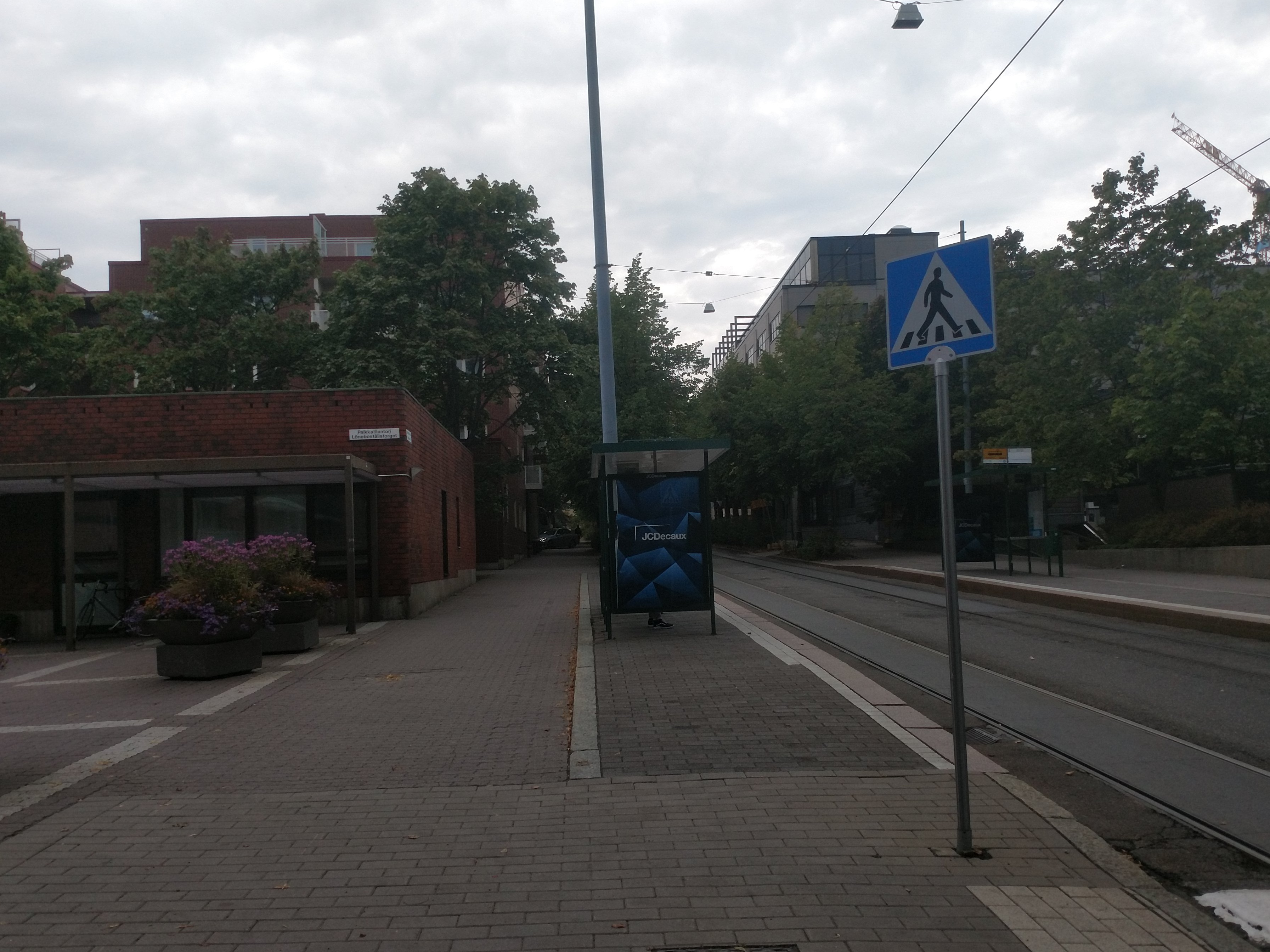 Pasila, Pasilanraitio 2, 4 ja 3. Vasemmalla Palkkatilantori. rephoto