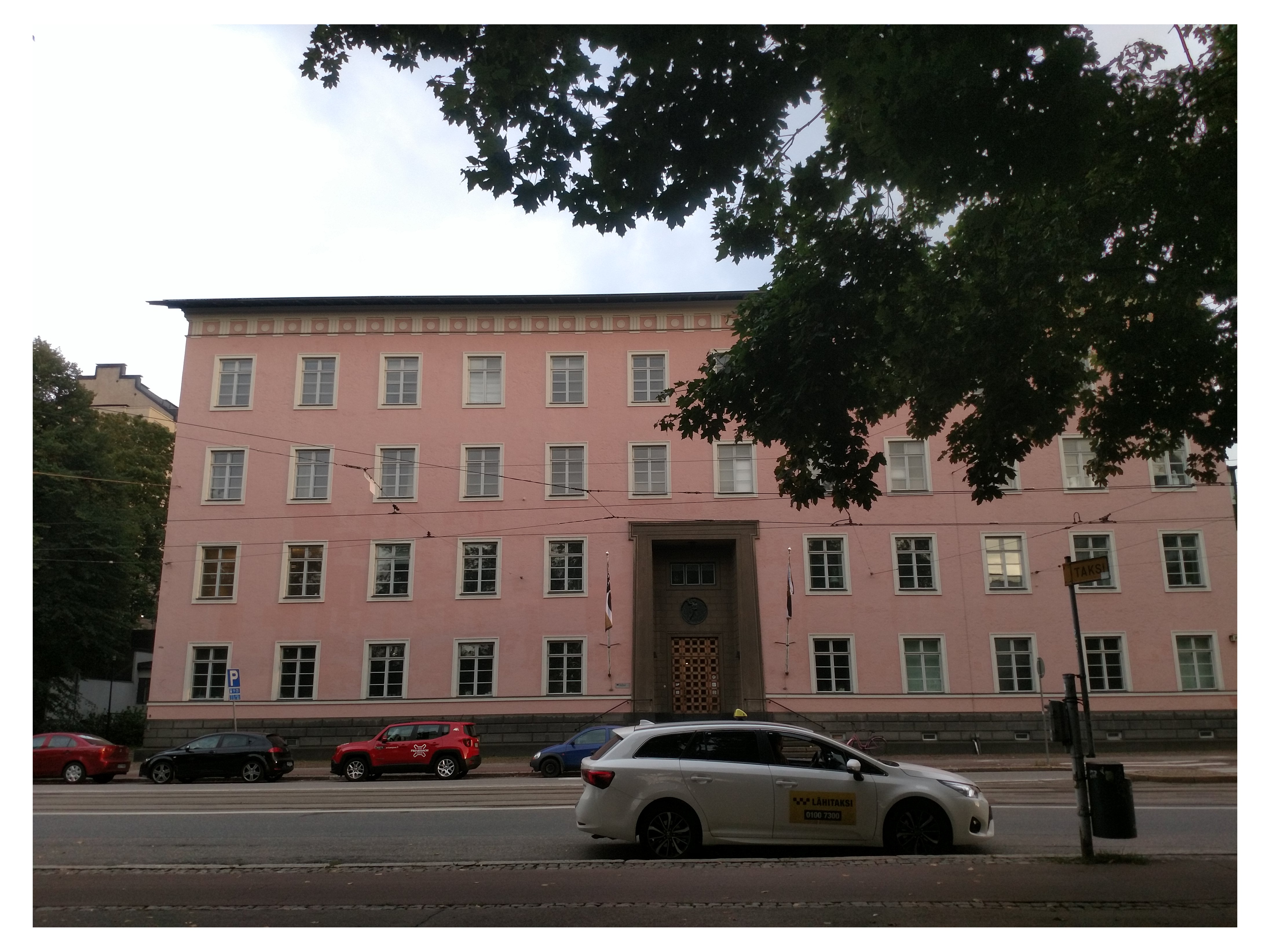 Työväenopisto, Helsinginkatu 26. Suunnittelija kaupunginarkkitehti Gunnar Taucher v. 1926. rephoto