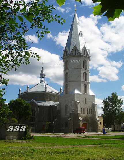 Narva Aleksandri Church, 1881-1884 rephoto