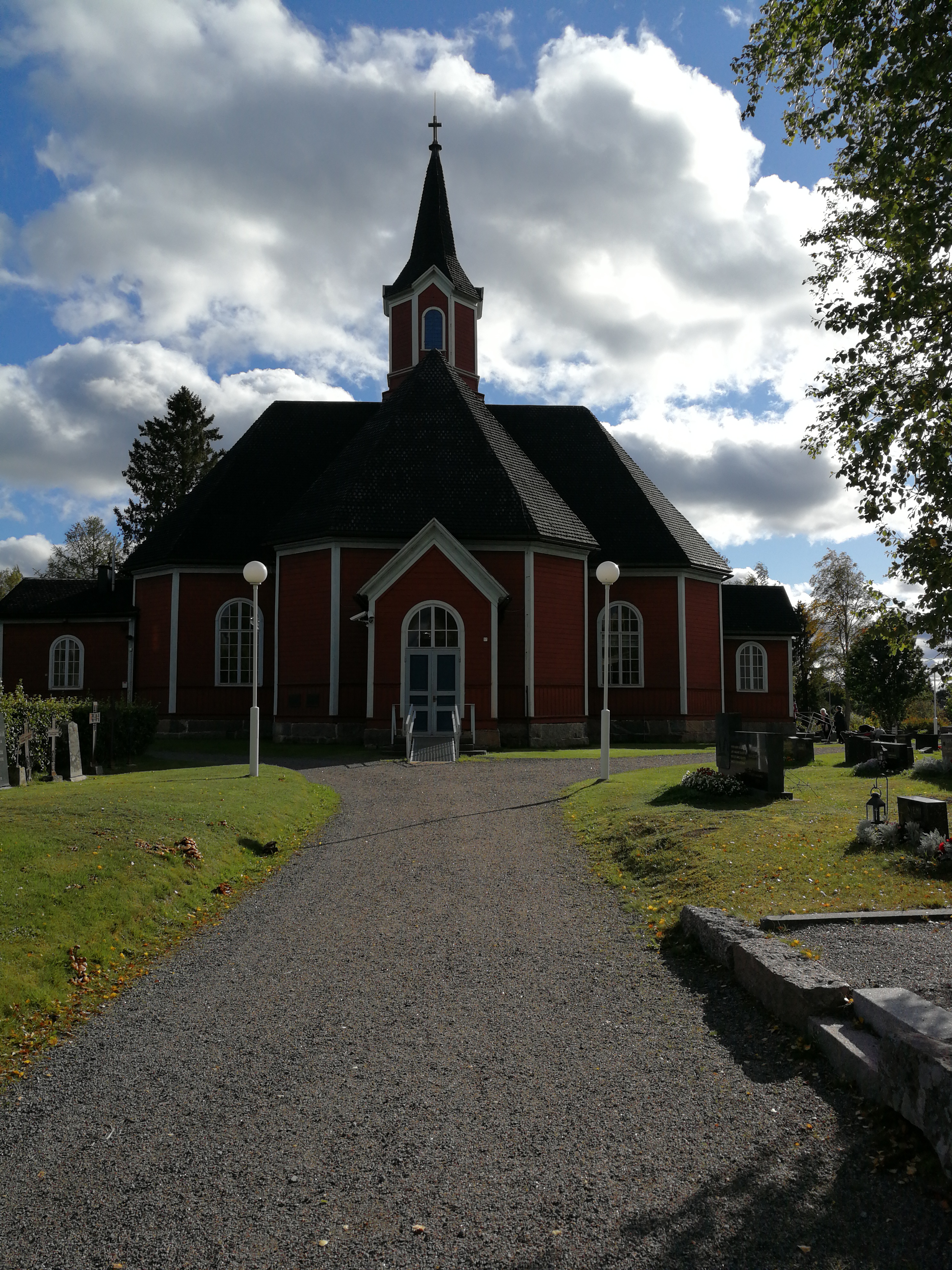 Oulaisten kirkko rephoto