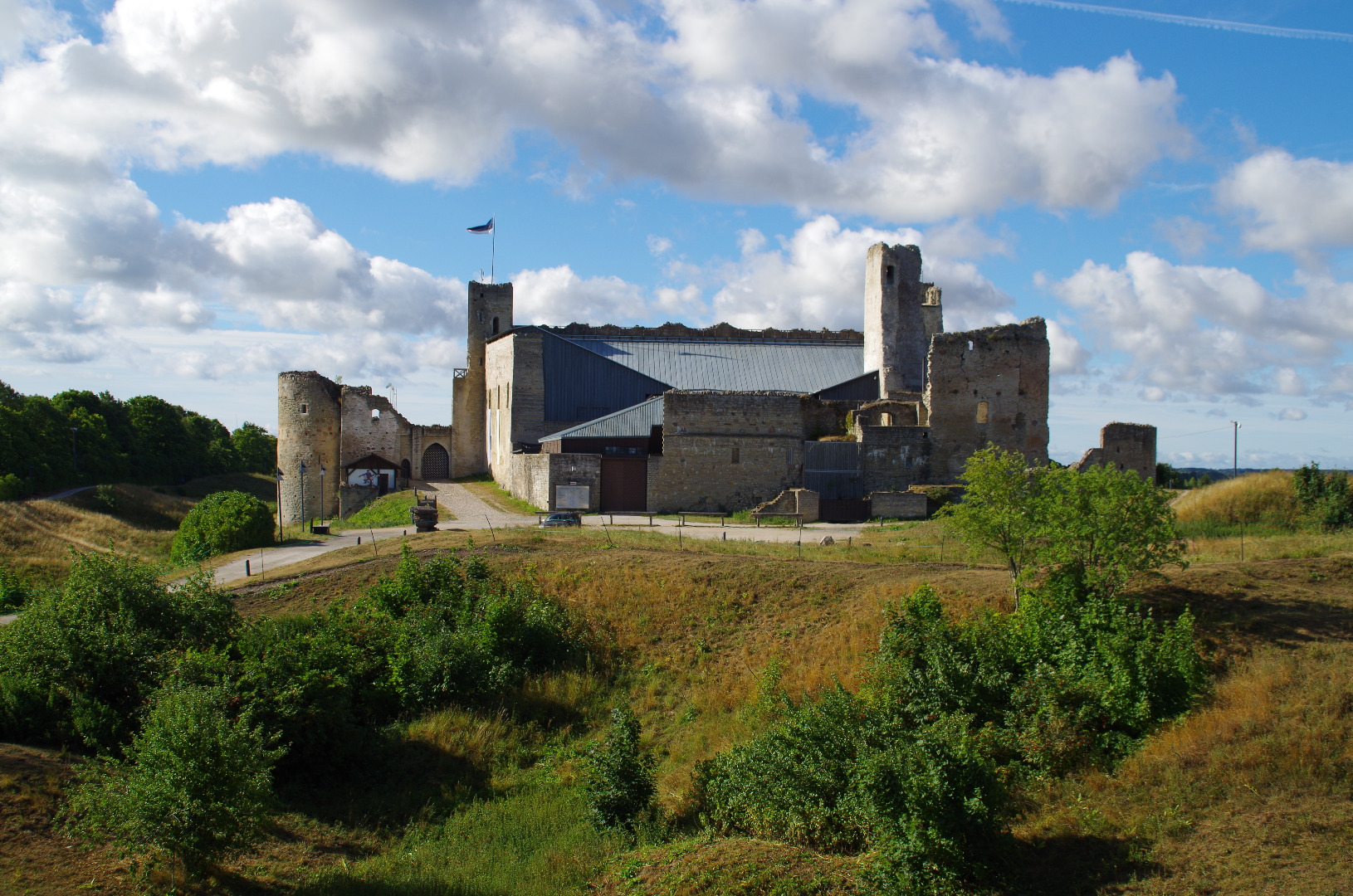 Rakvere Ordulum from the north, view away rephoto