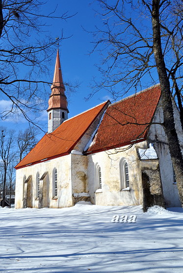Vaade Palamuse kirikule rephoto